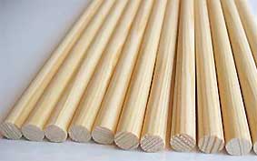 aste legno